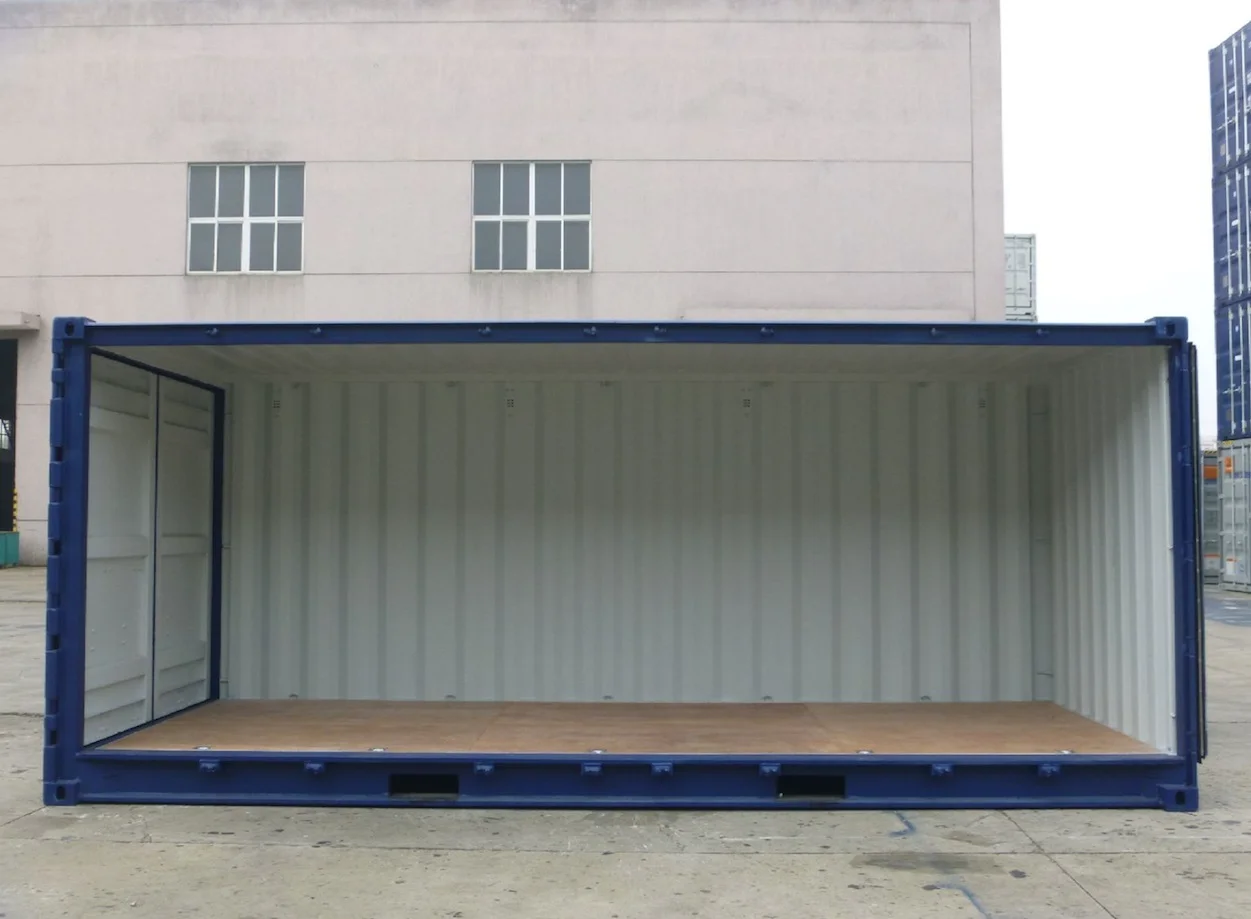 Contenedor nuevo de 20 pies Open Side